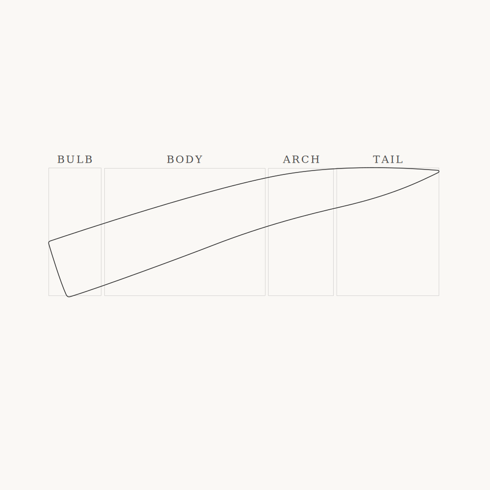 Modern Edge model zone diagram showing planar segmentation and apex as hinge point